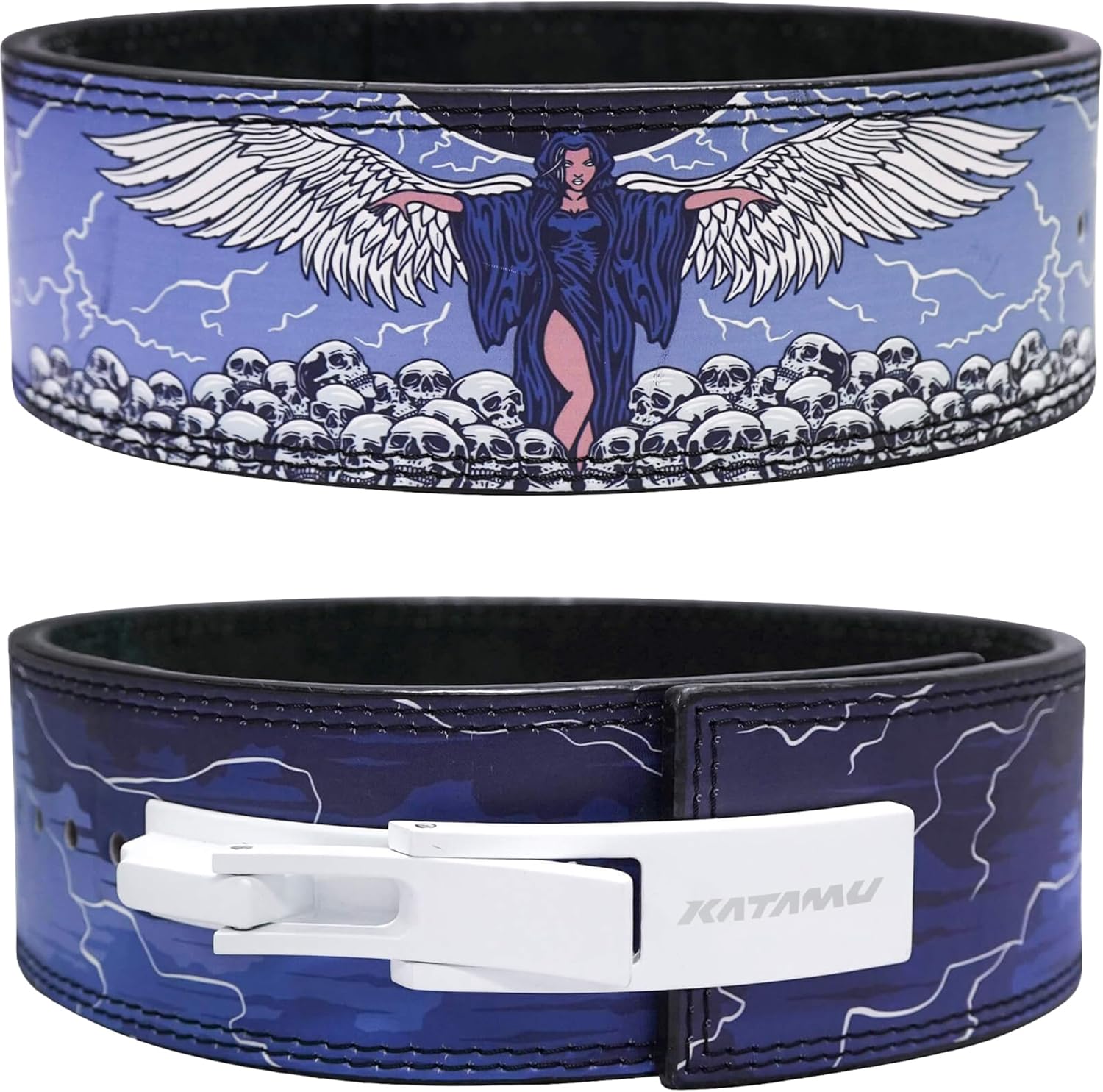 Lifting Belt - Premium Leather Lever Weightlifting Belt for