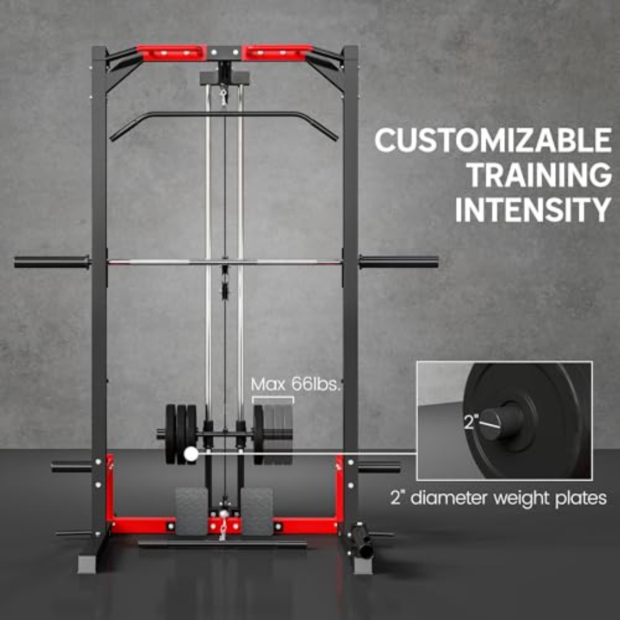 Power Cage Smith Machine Multi - огляд і ціна Pull Up Bar