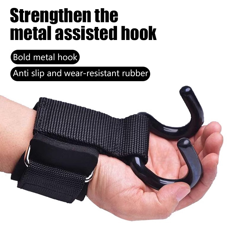 【F】2Pcs Weight Lifting Hooks H - огляд і ціна Weightlifting Gloves