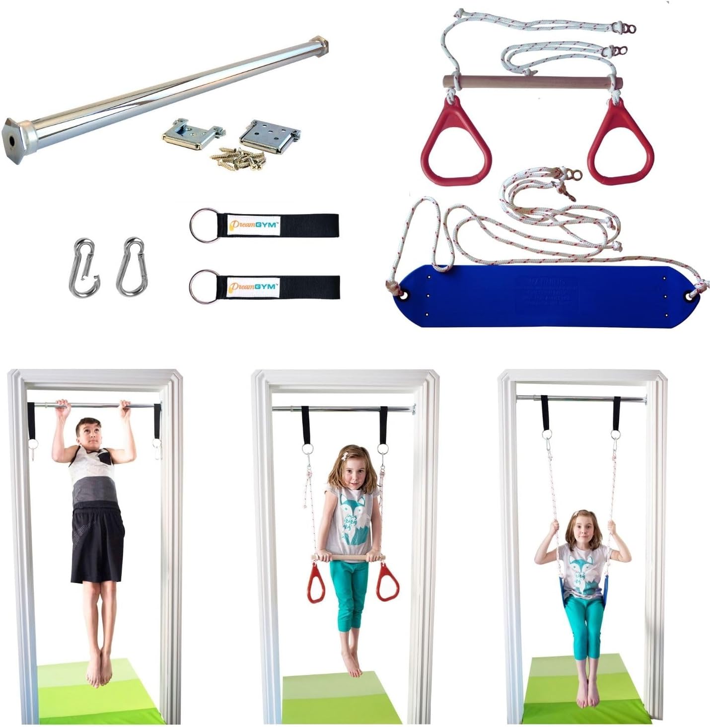 Kids Indoor Doorway Swing Set  - огляд і ціна Gymnastic Ring