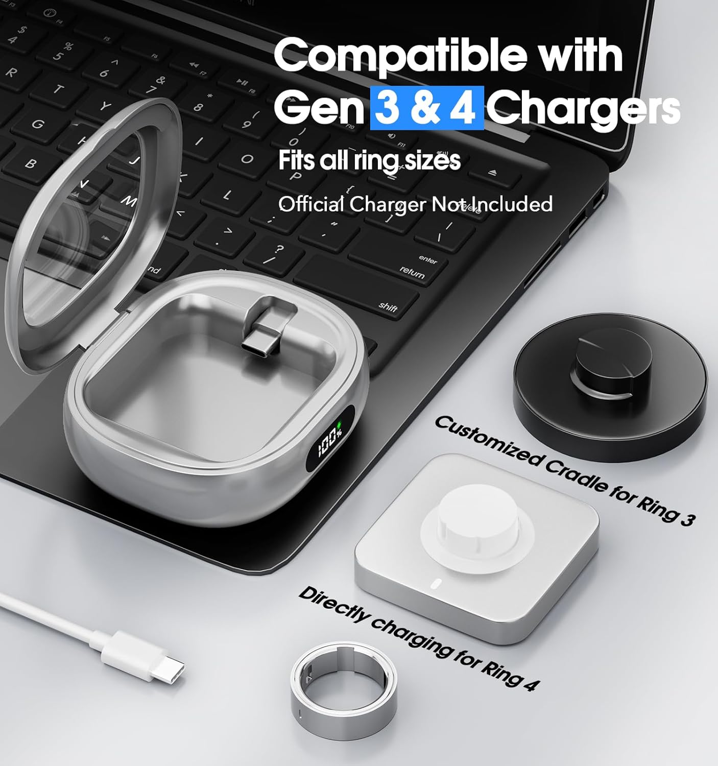 Smart Ring Charging Case Porta - огляд і ціна Gymnastic Ring