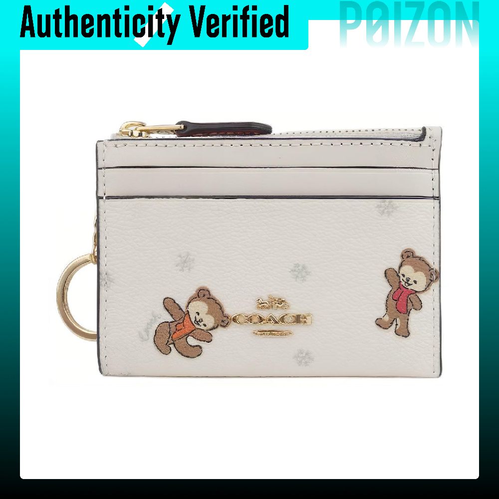 COACH Skinny Id Case Coated Ca - огляд і ціна Chalk Bag