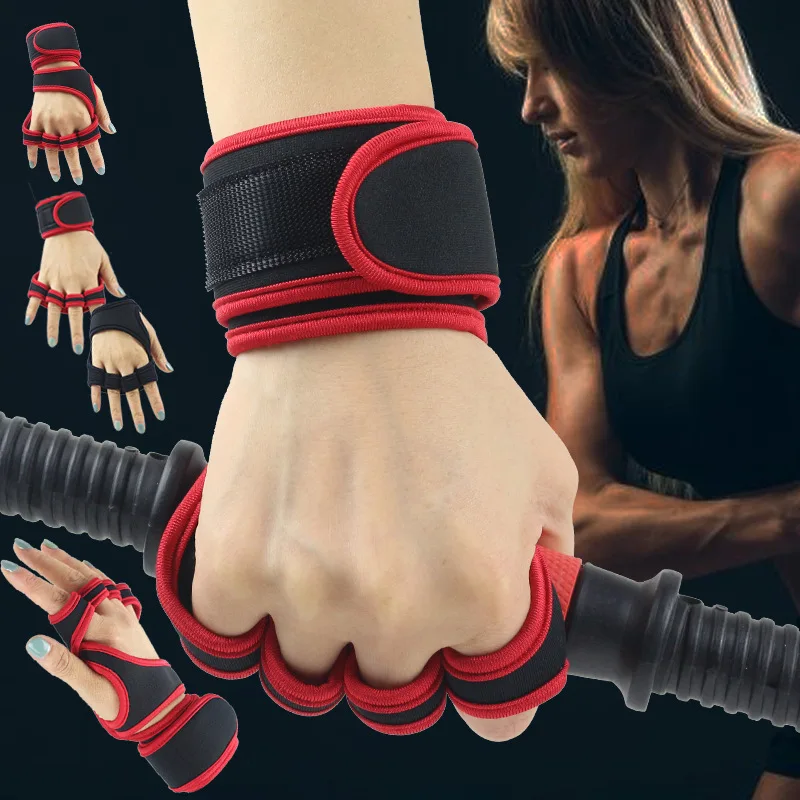 Fitness Men Women Gloves Gym W - огляд і ціна Weightlifting Gloves
