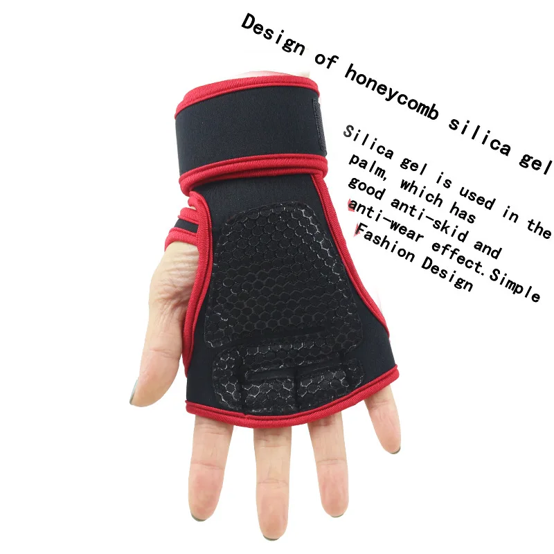 Fitness Men Women Gloves Gym W - огляд і ціна Weightlifting Gloves