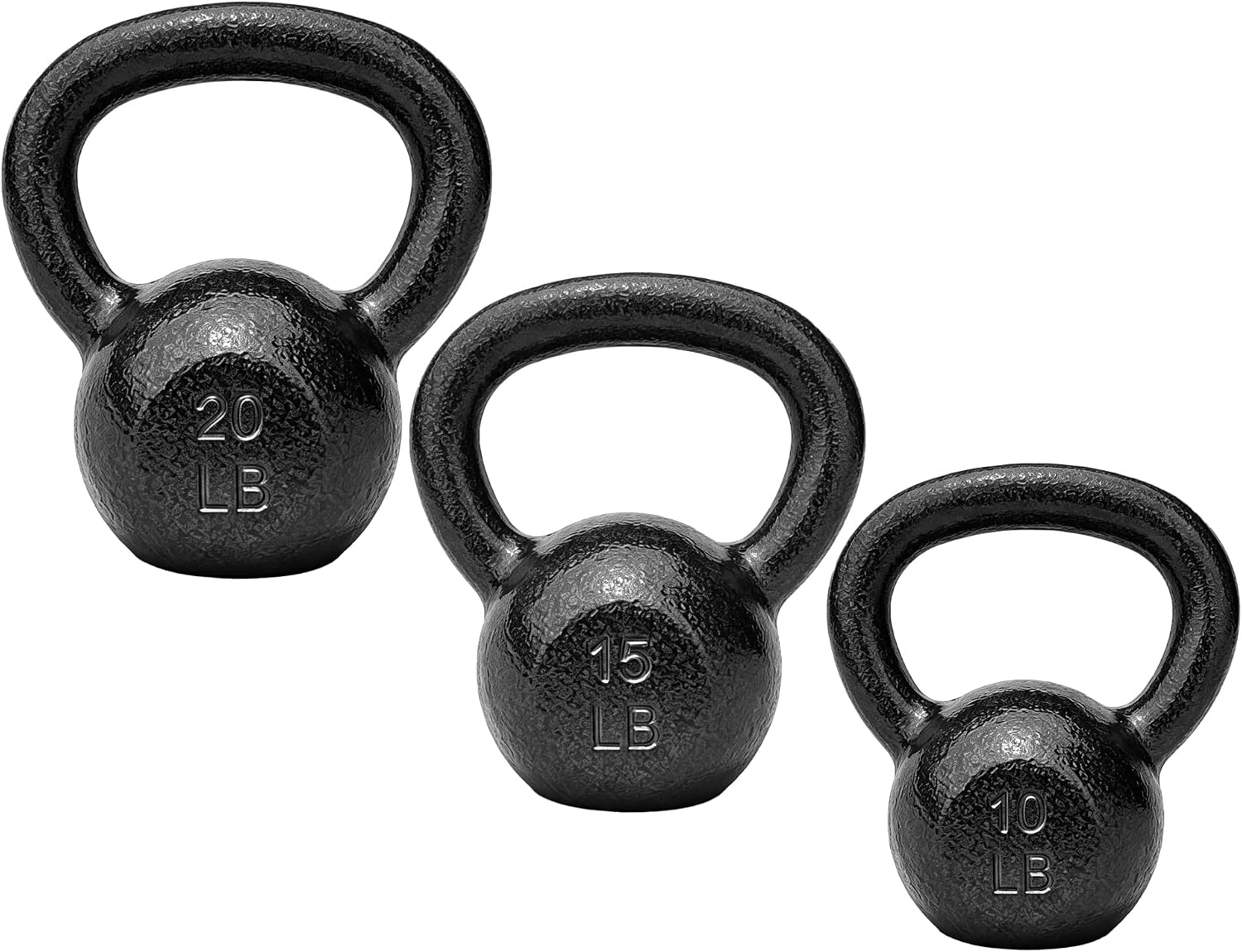 Cast Iron Kettlebells 5-50 LB  - огляд і ціна Kettlebell