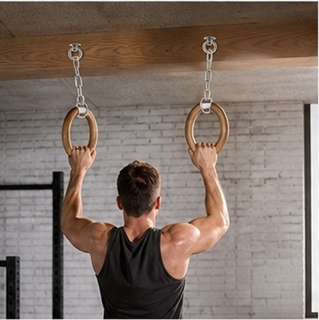 2Pcs Suspension Ceiling Hook M - огляд і ціна Gymnastic Ring