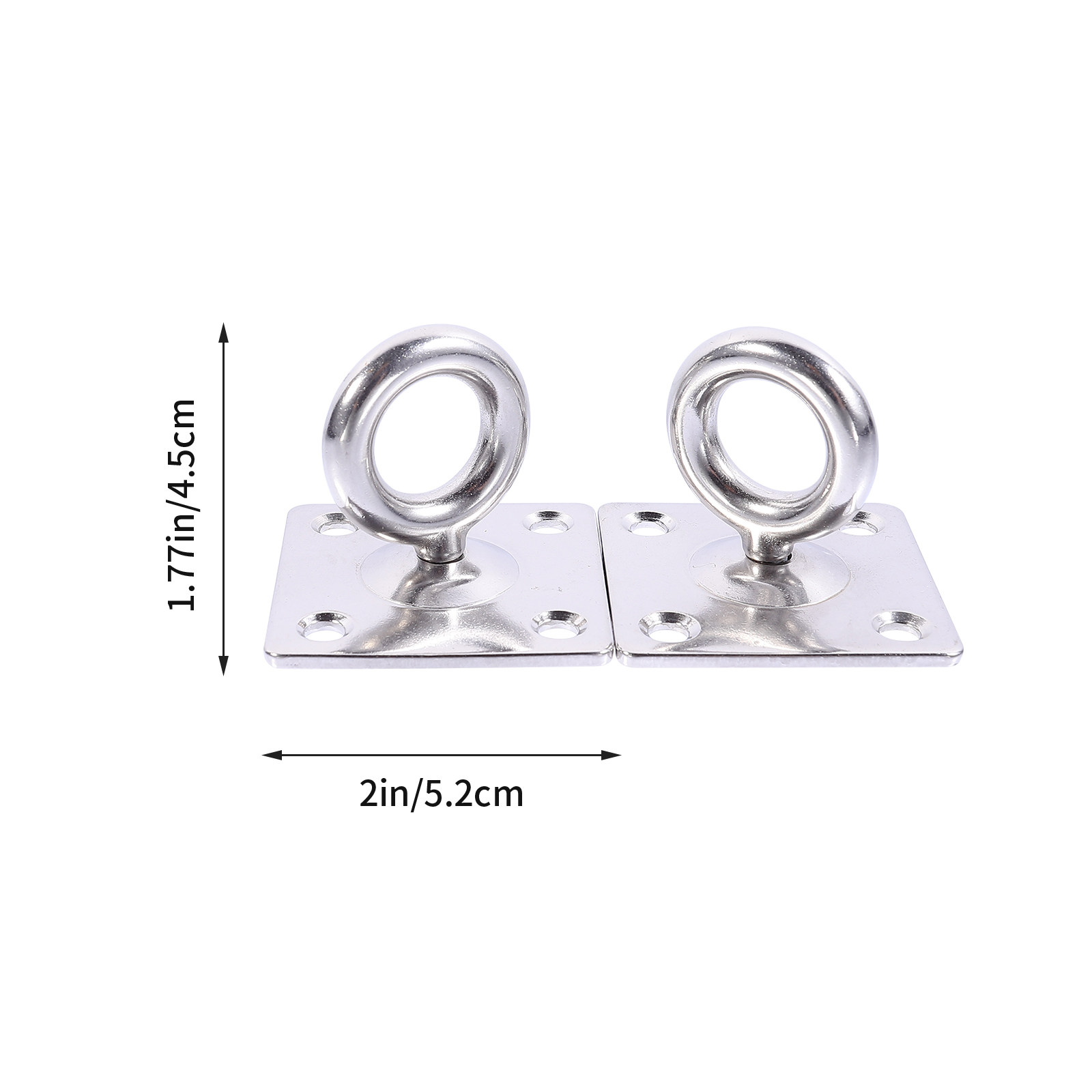 2Pcs Suspension Ceiling Hook M - огляд і ціна Gymnastic Ring