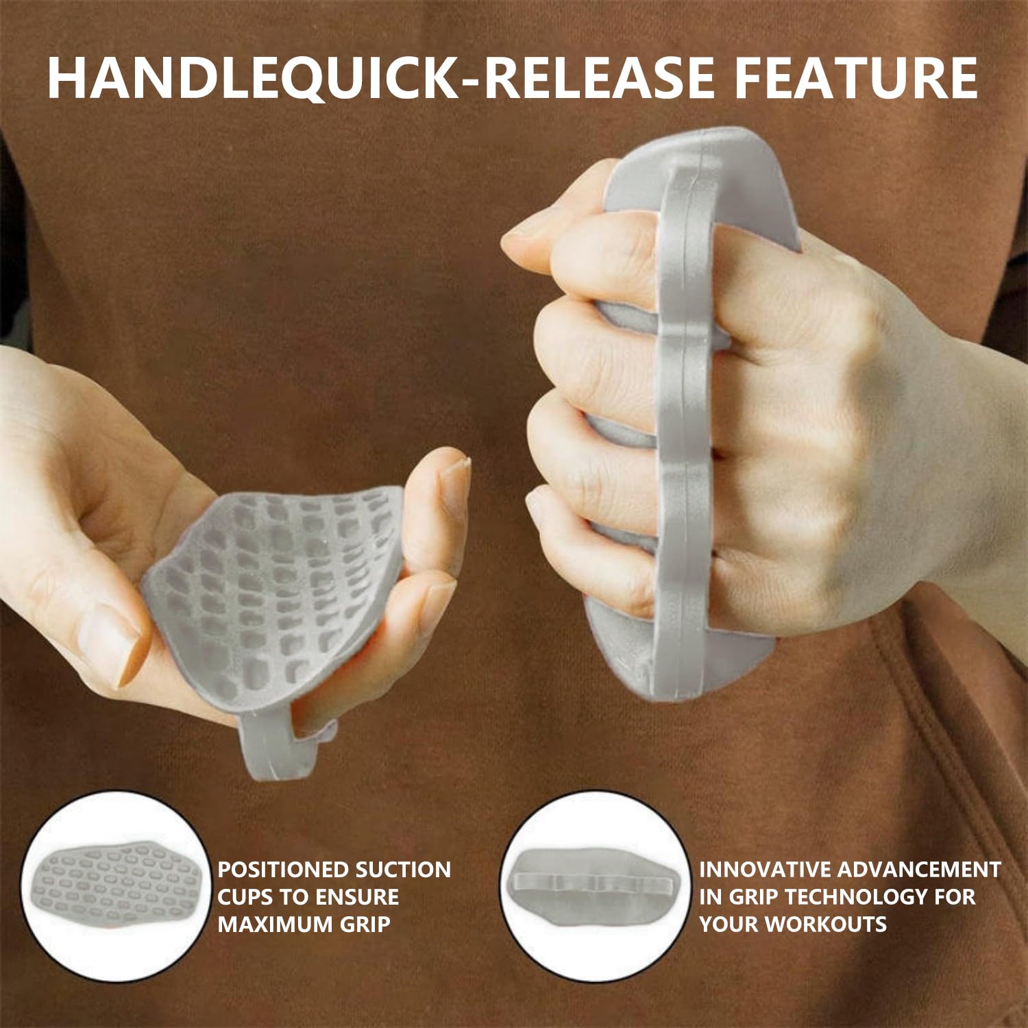 Upgraded Anti-Slip Grips for W - огляд і ціна Weightlifting Gloves