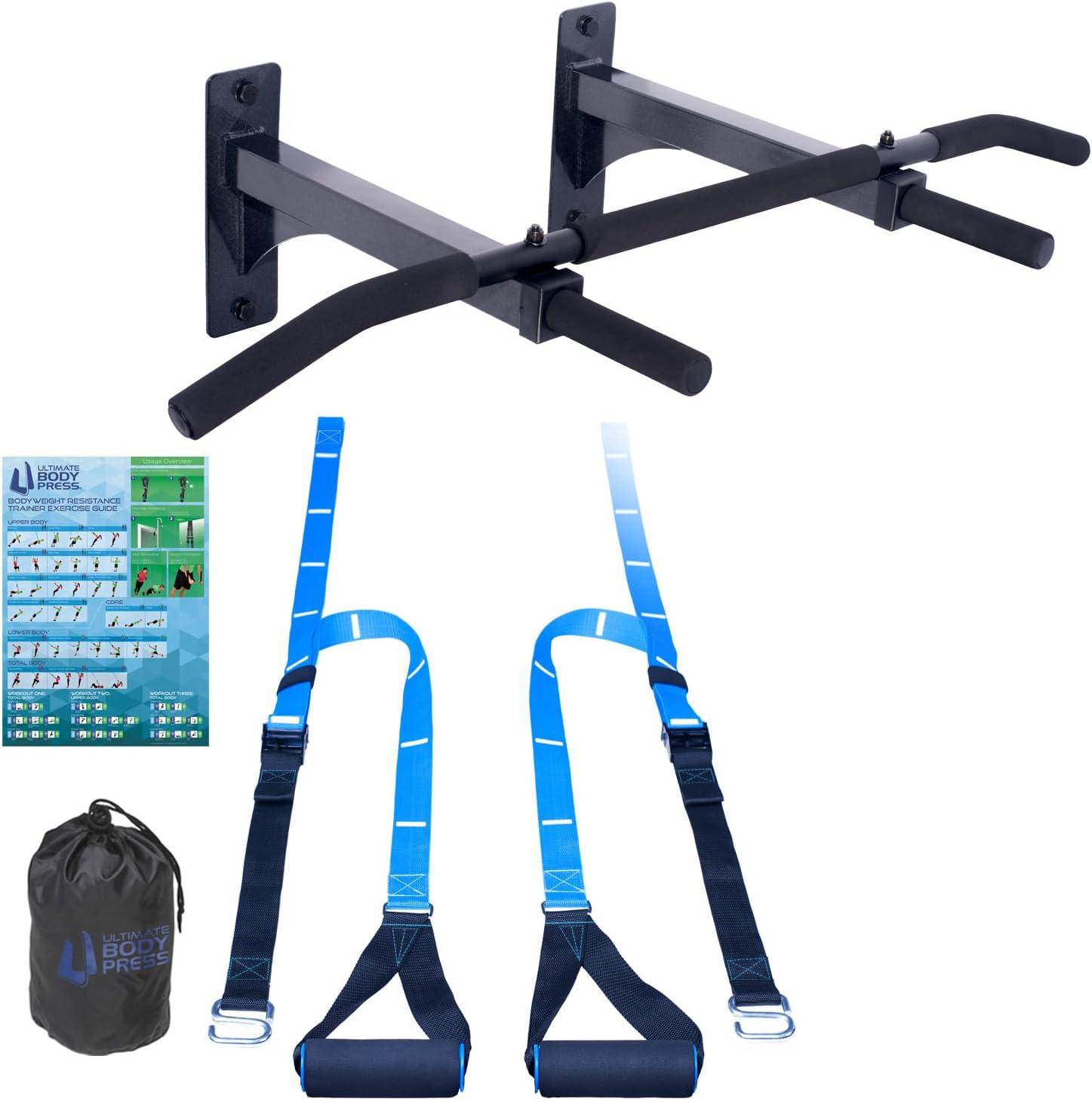 Pull-Up Bar for Wall Mounting, - огляд і ціна Pull Up Bar